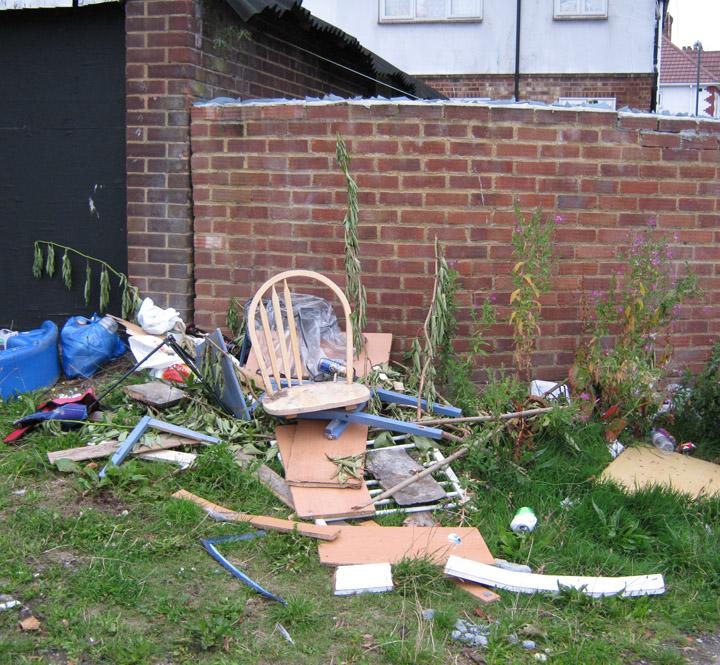 fly tipping example