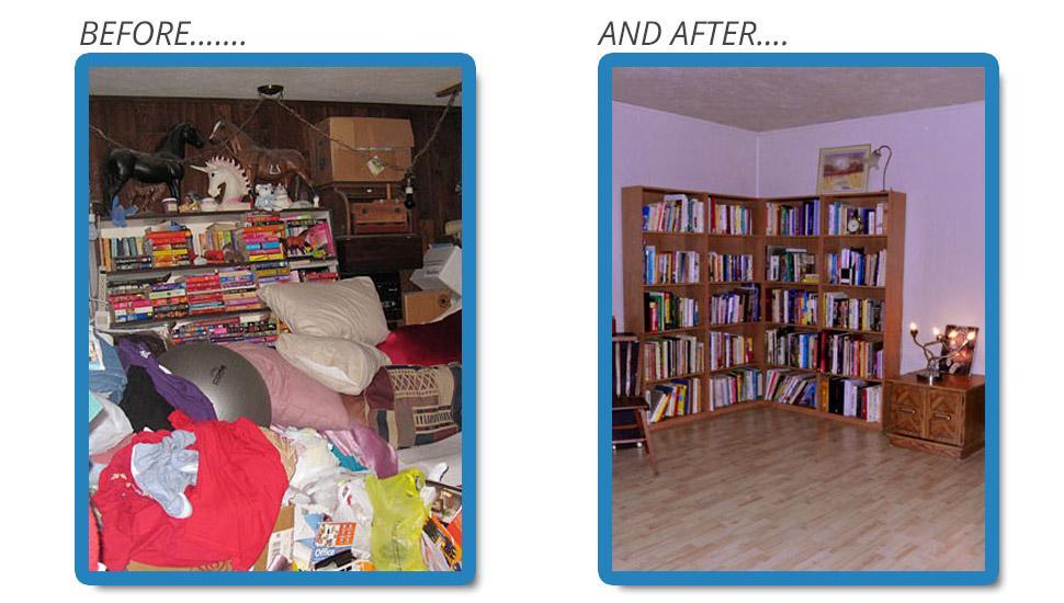 Before and After House Clearance