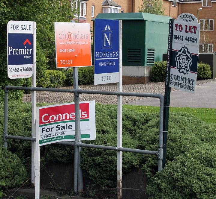 Property forsale signs